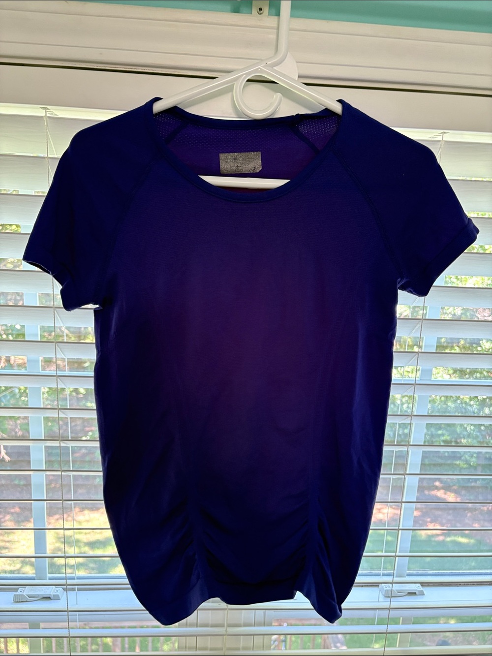 Athleta Short-Sleeve Active Tee in Royal Blue